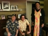 Tod, Elliott and Buck go Hawaiian in Tod\'s livingroom